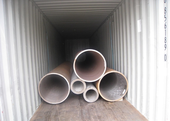 Refinery Carbon Steel Seamless Tube ASTM A106 Grade C Hot Finished 610 * 100mm NDE