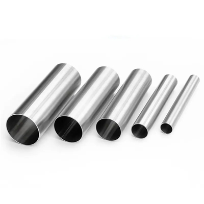 Grade 304L 316L Stainless Steel Round Pipe DIN Standard For Industrial Applications